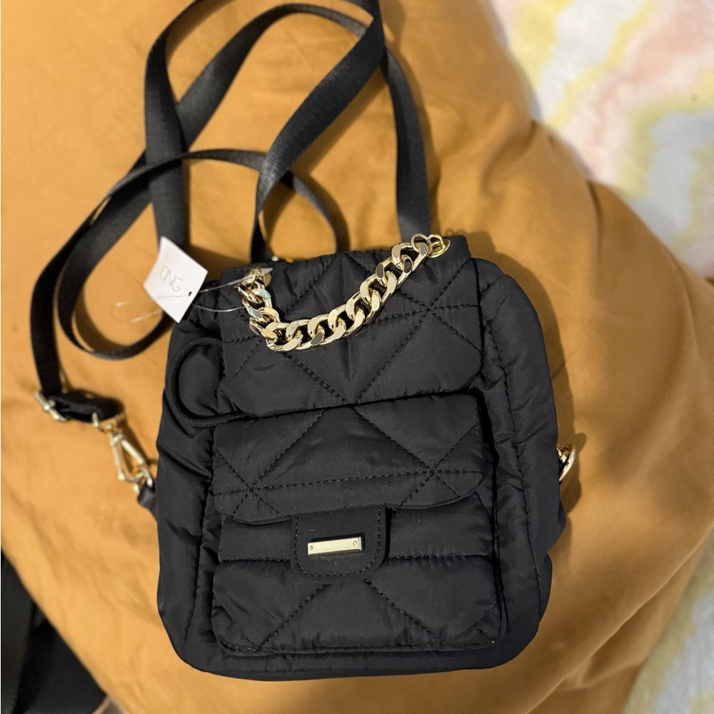 Elegant Black Quilted Women's bag